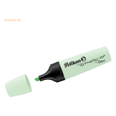 10 x Pelikan Textmarker 490 Pastell Wiesengrün 10 x Pelikan Textmarker 490 Pastell Wiesengrün