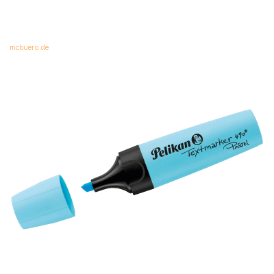 10 x Pelikan Textmarker 490 Pastell Aqua-Türkis 10 x Pelikan Textmarker 490 Pastell Aqua-Türkis
