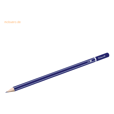 12 x Pelikan Bleistift GPHB HB Schaftfarbe blau 12 x Pelikan Bleistift GPHB HB Schaftfarbe blau