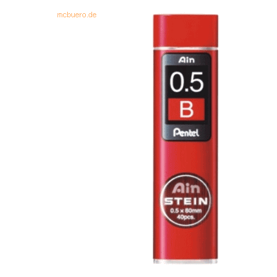 12 x Pentel Feinminen Hi-Polymer AIN Stein 0,5 B VE=40 Stück 12 x Pentel Feinminen Hi-Polymer AIN Stein 0,5 B VE=40 Stück