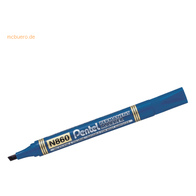 12 x Pentel Permanentmarker 0,6-4,5mm Rundspitze blau 12 x Pentel Permanentmarker 0,6-4,5mm Rundspitze blau