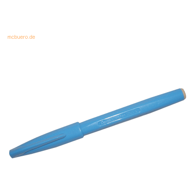 12 x Pentel Faserschreiber Sign Pen 0,8mm Rundspitze hellblau 12 x Pentel Faserschreiber Sign Pen 0,8mm Rundspitze hellblau