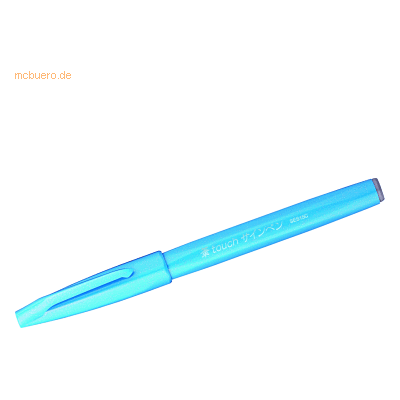 10 x Pentel Faserschreiber SignPen hellblau 10 x Pentel Faserschreiber SignPen hellblau