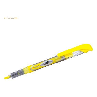 12 x Pentel Textmarker 24/7 Highlighter 1-3,5mm gelb 12 x Pentel Textmarker 24/7 Highlighter 1-3,5mm gelb