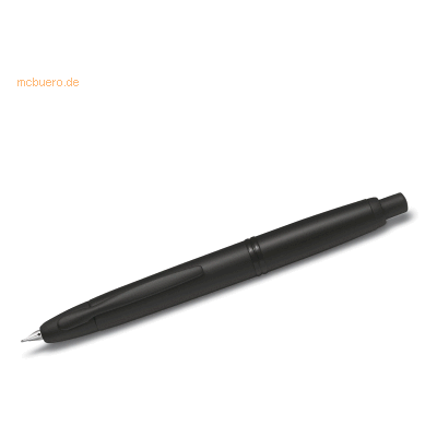 Pilot Füllfederhalter Capless Black Feder M 18 Kt. rhodiniertes Gold Pilot Füllfederhalter Capless Black Feder M 18 Kt. rhodiniertes Gold