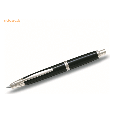 Pilot Füllfederhalter Capless Rhodium B schwarz Pilot Füllfederhalter Capless Rhodium B schwarz
