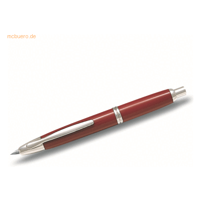 Pilot Füllfederhalter Capless Rhodium B rot Pilot Füllfederhalter Capless Rhodium B rot
