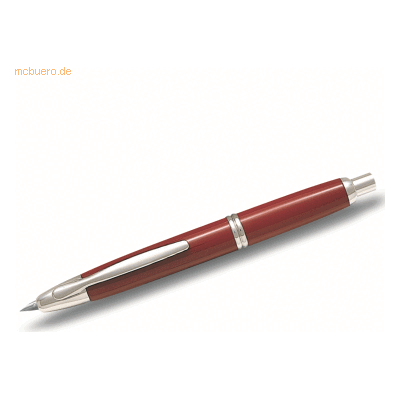 Pilot Füllfederhalter Capless Rhodium F rot Pilot Füllfederhalter Capless Rhodium F rot