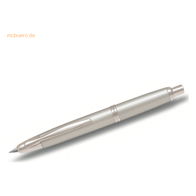 Pilot Füllfederhalter Capless Rhodium F silber Pilot Füllfederhalter Capless Rhodium F silber