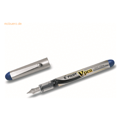 12 x Pilot Einweg-Füllfederhalter V-Pen SVP-4M blau 12 x Pilot Einweg-Füllfederhalter V-Pen SVP-4M blau