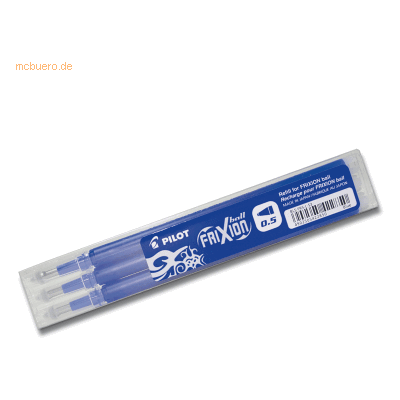 Pilot Tintenrollermine Frixion 2275 05 blau VE=3 Stück Pilot Tintenrollermine Frixion 2275 05 blau VE=3 Stück