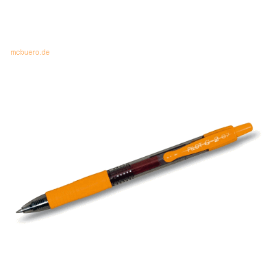 12 x Pilot Gelschreiber G2-7 0,4 orange 12 x Pilot Gelschreiber G2-7 0,4 orange