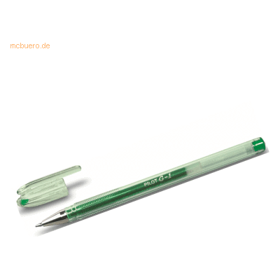 12 x Pilot Gelschreiber G1-7 Klassik 0,4 grün 12 x Pilot Gelschreiber G1-7 Klassik 0,4 grün