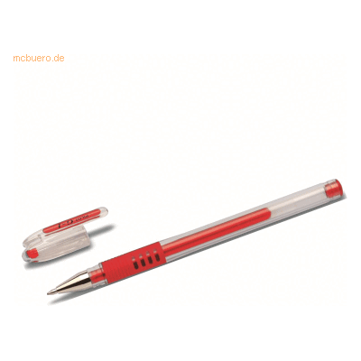 12 x Pilot Gelschreiber G1-10 Grip Klassic 0,6 rot 12 x Pilot Gelschreiber G1-10 Grip Klassic 0,6 rot