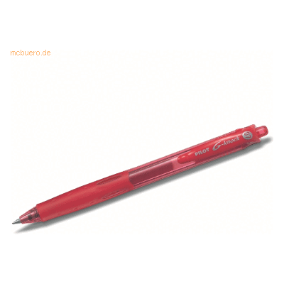 10 x Pilot Gelschreiber G-Knock 0,4 LGK-10F-BG rot 10 x Pilot Gelschreiber G-Knock 0,4 LGK-10F-BG rot