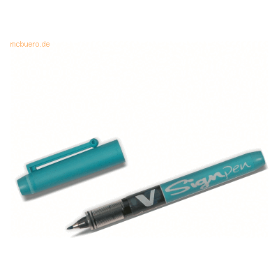12 x Pilot Faserschreiber V Sign Pen 0,6mm Rundspitze hellblau 12 x Pilot Faserschreiber V Sign Pen 0,6mm Rundspitze hellblau
