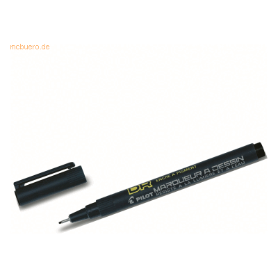 12 x Pilot Faserschreiber Drawing Pen 0,8mm Rundspitze schwarz 12 x Pilot Faserschreiber Drawing Pen 0,8mm Rundspitze schwarz