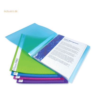 10 x Rapesco Sichtbuch A4 20 Hüllen Leuchtfarben farbig sortiert 10 x Rapesco Sichtbuch A4 20 Hüllen Leuchtfarben farbig sortiert