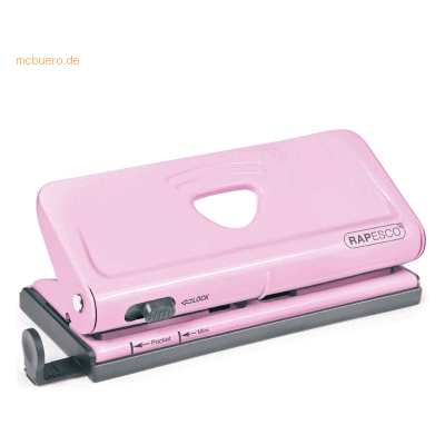 Rapesco Terminplaner-Locher 6-fach verstellbar Rosa Rapesco Terminplaner-Locher 6-fach verstellbar Rosa