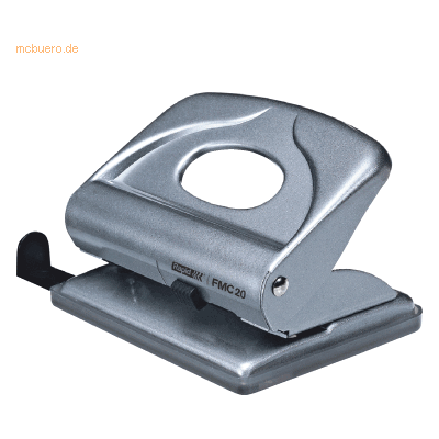 Rapid Bürolocher FMC20 Metall 20 Blatt silber Rapid Bürolocher FMC20 Metall 20 Blatt silber