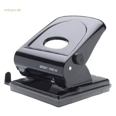 Rapid Bürolocher FMC40 Metall 40 Blatt schwarz Rapid Bürolocher FMC40 Metall 40 Blatt schwarz