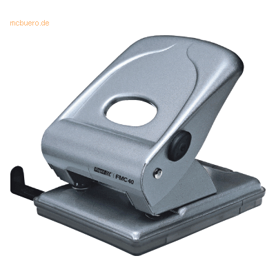 Rapid Bürolocher FMC40 Metall 40 Blatt silber Rapid Bürolocher FMC40 Metall 40 Blatt silber