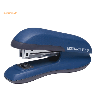 Rapid Heftgerät F16 Kunststoff 20 Blatt Blisterverpackung blau Rapid Heftgerät F16 Kunststoff 20 Blatt Blisterverpackung blau