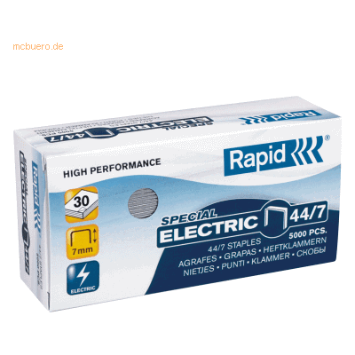 Rapid Heftklammern 44/7 Strong verzinkt VE=5000 Stück Rapid Heftklammern 44/7 Strong verzinkt VE=5000 Stück