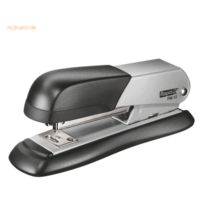 Rapid Heftgerät FM12 Metall bis 25 Blatt silber Rapid Heftgerät FM12 Metall bis 25 Blatt silber