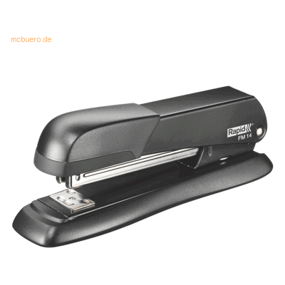 Rapid Heftgerät FM14 Metall bis 25 Blatt schwarz Blisterverpackung Rapid Heftgerät FM14 Metall bis 25 Blatt schwarz Blisterverpackung