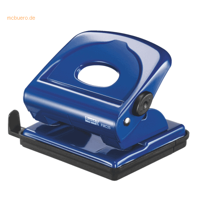 Rapid Bürolocher FMC25+ Metall 30 Blatt blau Rapid Bürolocher FMC25+ Metall 30 Blatt blau