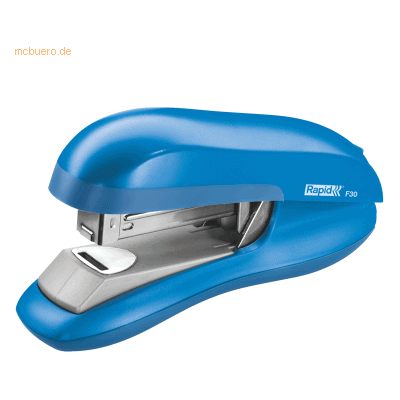 Rapid Heftgerät F30 Flat-Clinch hellblau Rapid Heftgerät F30 Flat-Clinch hellblau