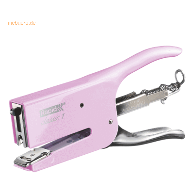 Rapid Heftzange K1 Metall 50 Blatt Heftklammerntyp 24/6-8 rosa Rapid Heftzange K1 Metall 50 Blatt Heftklammerntyp 24/6-8 rosa