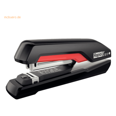 Rapid Heftgerät Supreme S17 Metall 30 Blatt schwarz/rot Rapid Heftgerät Supreme S17 Metall 30 Blatt schwarz/rot