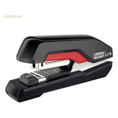 Rapid Heftgerät Supreme S27 Metall 30 Blatt schwarz/rot Rapid Heftgerät Supreme S27 Metall 30 Blatt schwarz/rot