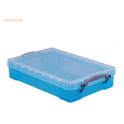 Really Useful Box Aufbewahrungsbox BxTxH 395x255x88mm 4l PP transparen Really Useful Box Aufbewahrungsbox BxTxH 395x255x88mm 4l PP transparen