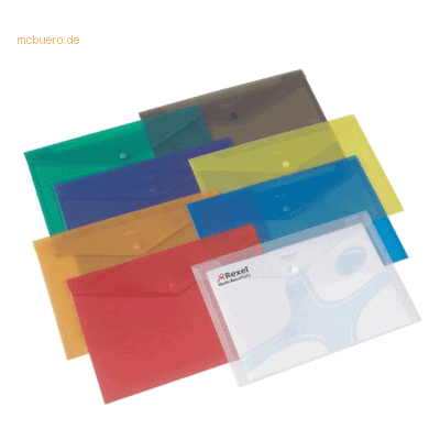 25 x Rexel Dokumentenmappe A4 PP sortiert 25 x Rexel Dokumentenmappe A4 PP sortiert