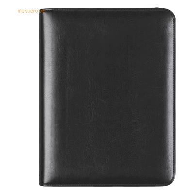 Rido Terminplaner-Ringbuch A5 Leder schwarz Rido Terminplaner-Ringbuch A5 Leder schwarz