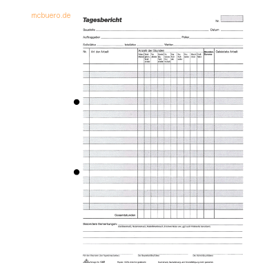 5 x RNK Bau-Tagesberichtblock A4 Abheftlochung vorhanden 50 Blatt 5 x RNK Bau-Tagesberichtblock A4 Abheftlochung vorhanden 50 Blatt