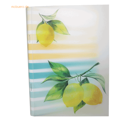 4 x RNK Heft A5 -Lemon- PP Umschlag kariert 100 Blatt 4 x RNK Heft A5 -Lemon- PP Umschlag kariert 100 Blatt