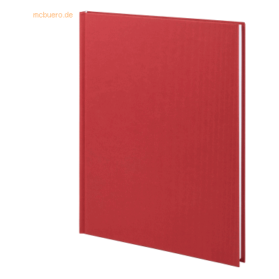 S.O.H.O. Notizbuch gebunden A4 96 Blatt rot S.O.H.O. Notizbuch gebunden A4 96 Blatt rot