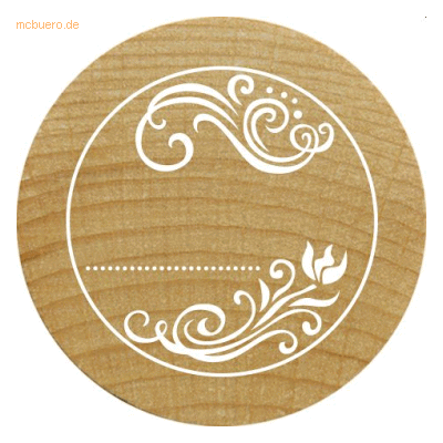 3 x Rössler Stempel Woodies Ornament 3 x Rössler Stempel Woodies Ornament