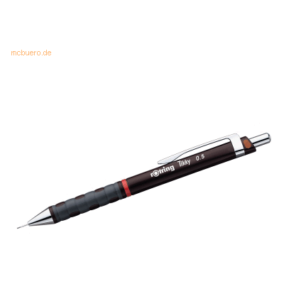 Rotring Feinminenbleistift Tikky RD 0,5mm HB weinrot Rotring Feinminenbleistift Tikky RD 0,5mm HB weinrot