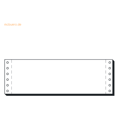 Sigel DIN-Computerpapier 3 Zoll x 240mm 1fach 70g/qm blanko VE=4000 Bl Sigel DIN-Computerpapier 3 Zoll x 240mm 1fach 70g/qm blanko VE=4000 Bl