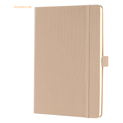 Sigel Notizbuch Conceptum A5 97 Blatt Hardcover liniert 80g beige Sigel Notizbuch Conceptum A5 97 Blatt Hardcover liniert 80g beige