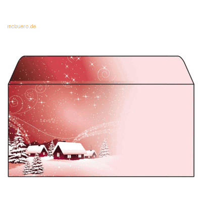 Sigel Designumschlag Silent Night DL 90g/qm 50 Stück Sigel Designumschlag Silent Night DL 90g/qm 50 Stück