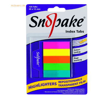 12 x Snopake Index-Beschriftungsschilder 45x12mm 125 Schildchen farbig 12 x Snopake Index-Beschriftungsschilder 45x12mm 125 Schildchen farbig
