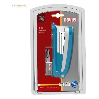 Novus Heftgerät E25 petrol Blister Novus Heftgerät E25 petrol Blister