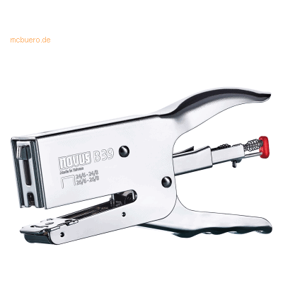 Novus Heftzange B39 50 Blatt 55mm chrom Novus Heftzange B39 50 Blatt 55mm chrom