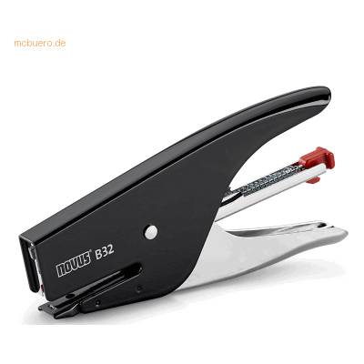 Novus Heftzange B32 15 Blatt schwarz Novus Heftzange B32 15 Blatt schwarz